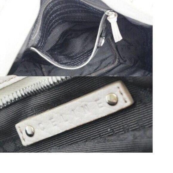 CELINE Beige Leather Hand/Shoulder Bag EUC - Picture 12 of 15